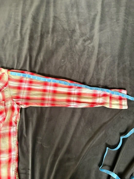 Vintage H Bar C California Ranchwear plaid button down shirt - Picture 12 of 13